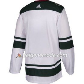 Herren Eishockey Minnesota Wild Trikot Blank Adidas Weiß Authentic